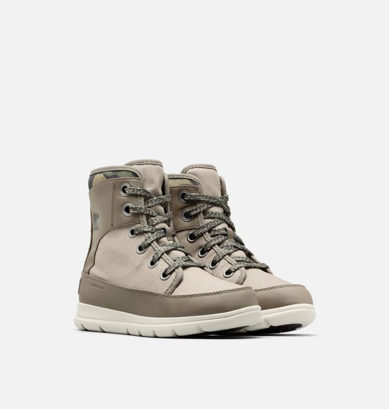 Womens Lace-Up Boots Olive - Sorel ™ Explorer 1964 Low - 972034-VTP